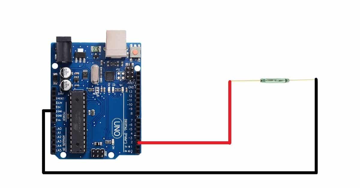 Interface Reed Switch With Arduino Electrovigyan