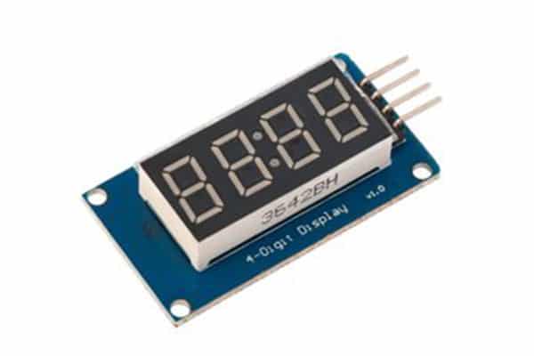 4 digit seven segment display for clock